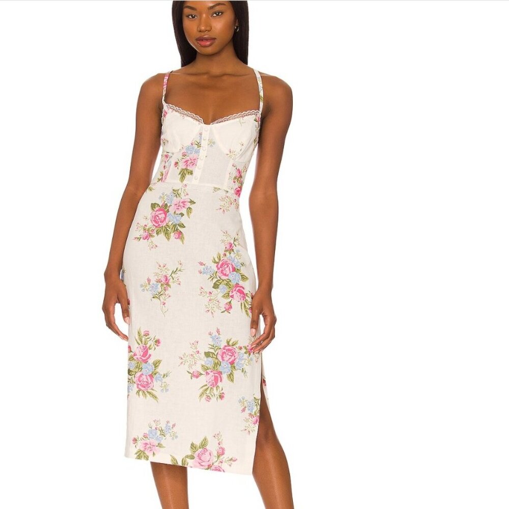 LPA: Capriana Midi Dress LPA  brand XS